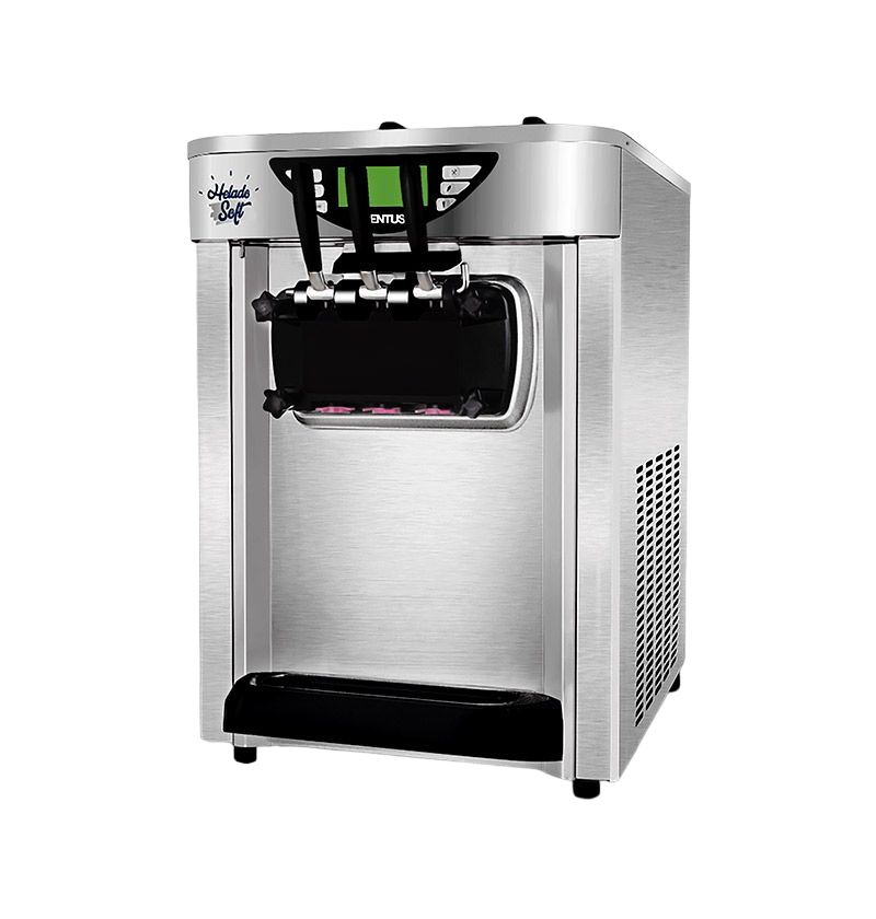MÁQUINA HELADOS SOFT SOBRE MESA